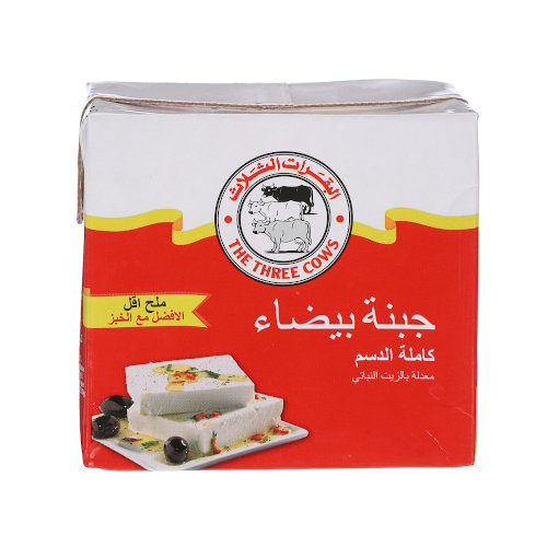 جبنة البقرات الثلاث قليل الملح